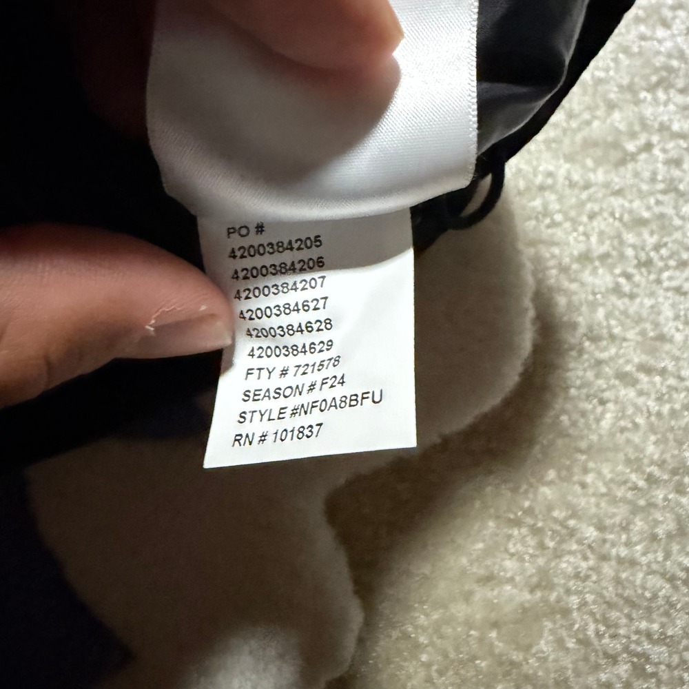Supreme The North Face Nuptse Jacket Black XL Blondy Raymond Pettibon 700-Fill - Picture 10 of 11